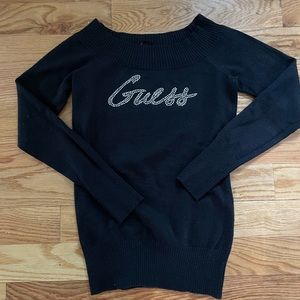 Black suéter by Guess